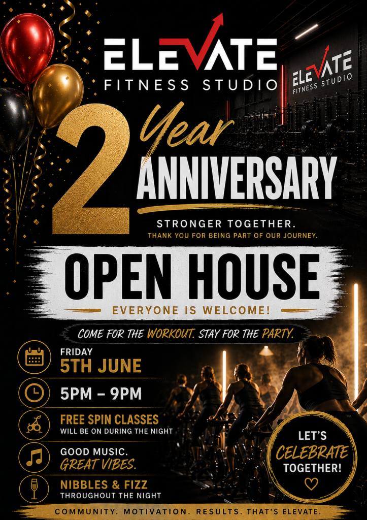 2 year event poster